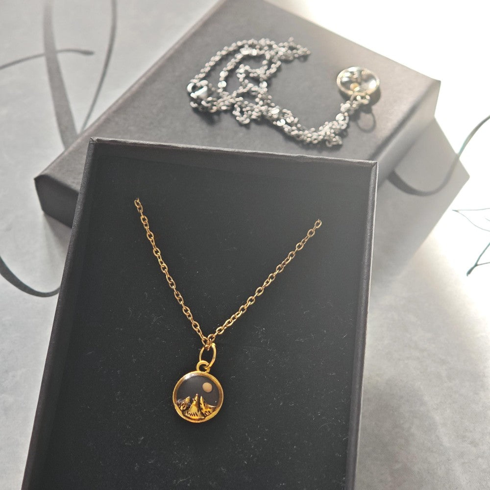 Mustard Seed Mountain Pendant Biblical Faith Jewelry Encouragement Gift