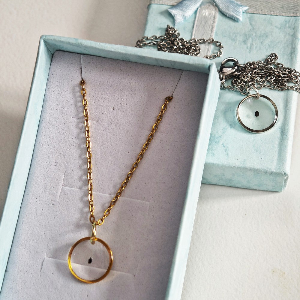 Forget Me Not Seed Necklace Miscarriage Memorial Gift Pregnancy Loss