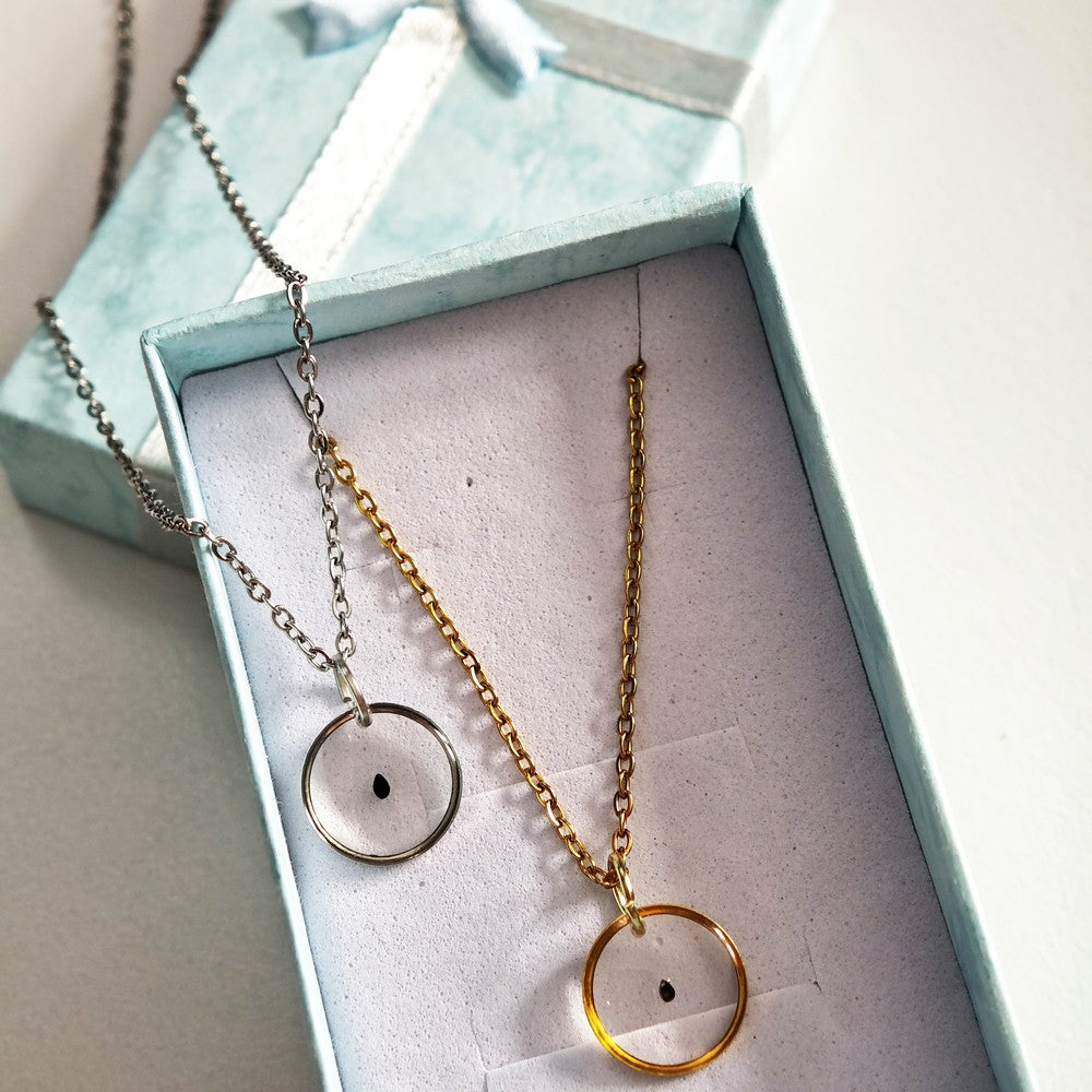 Forget Me Not Seed Necklace Miscarriage Memorial Gift Pregnancy Loss