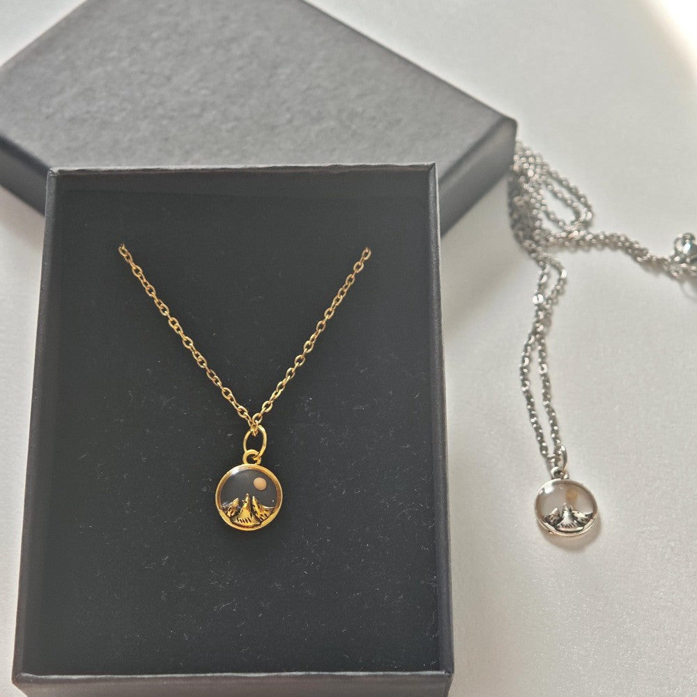 Mustard Seed Mountain Pendant Biblical Faith Jewelry Encouragement Gift
